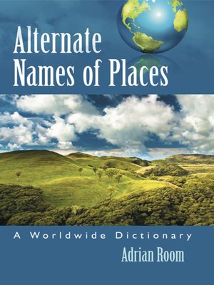 cover image of Alternate Names of Places